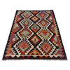 Handmade Turkish Design Wool Kilim 3' 4" x 5' 1" ft / 102 x 155 cm - No. P26338