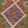 Short Kilim Runner 2' 0" x 6' 6" ft / 60 x197 cm - No. P26343