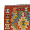 Short Kilim Runner 2' 1" x 6' 4" ft / 64 x194 cm - No. P26345