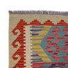 Short Kilim Runner 2' 1" x 6' 4" ft / 64 x192 cm - No. P26348