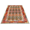 Hand Knotted Flatweave Kilim 6' 9" x 9' 8" ft / 206 x 295 cm - No. P26385