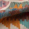 Hand Woven Wool Kelim 6' 7" x 9' 7" ft / 200 x 291 cm - No. P26388