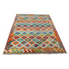 Hand Knotted Flatweave Kilim 4' 6" x 5' 9" ft / 137 x 174 cm - No. P26397