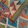 Hand Knotted Flatweave Kilim 4' 6" x 5' 9" ft / 137 x 174 cm - No. P26397