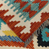 Hand Knotted Flatweave Kilim 4' 3" x 6' 1" ft / 130 x 185 cm - No. P26459