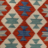 Hand Knotted Flatweave Kilim 4' 5" x 6' 0" ft / 134 x 183 cm - No. P26465