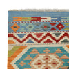 Handmade Afghan Vegetable Kilim 5' 9" x 8' 0" ft / 175 x 244 cm - No. P26478