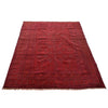 Overdyed Wool Carpet 4' 1" x 5' 6" ft / 125 x 167 cm - No. P26495