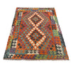 Small Size Chobi Kilim 3' 7" x 5' 2" ft / 109 x 158 cm - No. P26572