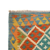 Handmade Turkish Design Wool Kilim 3' 4" x 4' 11" ft / 101 x 150 cm - No. P26573