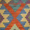 Small Size Chobi Kilim 3' 3" x 4' 9" ft / 98 x 144 cm - No. P26575