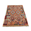 Hand Woven Wool Kelim 3' 5" x 5' 1" ft / 104 x 154 cm - No. P26577