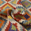 Hand Knotted Flatweave Kilim 3' 6" x 4' 11" ft / 107 x 151 cm - No. P26580