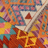 Hand Knotted Afghan Style Kilim 4' 0" x 6' 0" ft / 121 x 183 cm - No. P26604