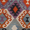 Hand Knotted Afghan Style Kilim Runner 2' 8" x 9' 9" ft / 81 x296 cm - No. P26609