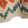 Hand Knotted Afghan Style Kilim 6' 7" x 9' 7" ft / 200 x 292 cm - No. P26784