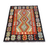 Hand Woven Wool Kelim 3' 5" x 4' 11" ft / 105 x 151 cm - No. P26806