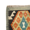 Handmade Turkish Design Wool Kilim 2' 9" x 3' 10" ft / 85 x 118 cm - No. P26828