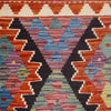 Hand Knotted Afghan Style Kilim 3' 5" x 5' 0" ft / 103 x 152 cm - No. P26842