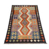 Hand Knotted Afghan Style Kilim 3' 4" x 5' 0" ft / 102 x 152 cm - No. P26847