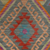 Handmade Afghan Vegetable Kilim 4' 3" x 6' 1" ft / 130 x 185 cm - No. P26861