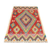 Hand Knotted Afghan Style Kilim 3' 11" x 6' 2" ft / 120 x 187 cm - No. P26866