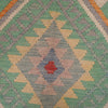 Handmade Turkish Design Wool Kilim 4' 2" x 5' 11" ft / 126 x 179 cm - No. P26872