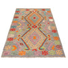 Small Size Chobi Kilim 4' 2" x 6' 0" ft / 126 x 182 cm - No. P26874