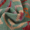 Hand Knotted Flatweave Kilim 4' 2" x 5' 8" ft / 126 x 173 cm - No. P26883