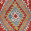 Handmade Turkish Design Wool Kilim 6' 6" x 10' 3" ft / 198 x 313 cm - No. P26897