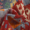 Hand Woven Wool Kelim 4' 10" x 6' 8" ft / 148 x 202 cm - No. P26899