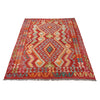 Handmade Turkish Design Wool Kilim 4' 11" x 6' 5" ft / 150 x 196 cm - No. P26900