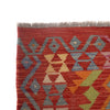 Handmade Turkish Design Wool Kilim 4' 11" x 6' 5" ft / 150 x 196 cm - No. P26900