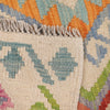 Hand Woven Wool Kelim 3' 5" x 4' 10" ft / 104 x 147 cm - No. P26919