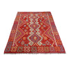 Hand Knotted Flatweave Kilim 4' 11" x 6' 8" ft / 149 x 204 cm - No. P26941