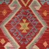 Hand Knotted Flatweave Kilim 4' 11" x 6' 8" ft / 149 x 204 cm - No. P26941