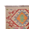 Handmade Afghan Vegetable Kilim 4' 11" x 6' 7" ft / 150 x 200 cm - No. P26942