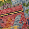 Colorful Flat-Weave Wool Kilim 8' 5" x 11' 2" ft / 256 x 341 cm - No. P26968