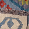 Hand Knotted Flatweave Kilim 6' 6" x 9' 5" ft / 198 x 288 cm - No. P26997