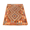 Hand Woven Wool Kelim 3' 3" x 4' 9" ft / 100 x 144 cm - No. P26998