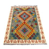 Hand Knotted Flatweave Kilim 3' 5" x 4' 11" ft / 103 x 150 cm - No. P27002