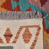 Hand Knotted Flatweave Kilim 3' 5" x 4' 11" ft / 103 x 150 cm - No. P27002