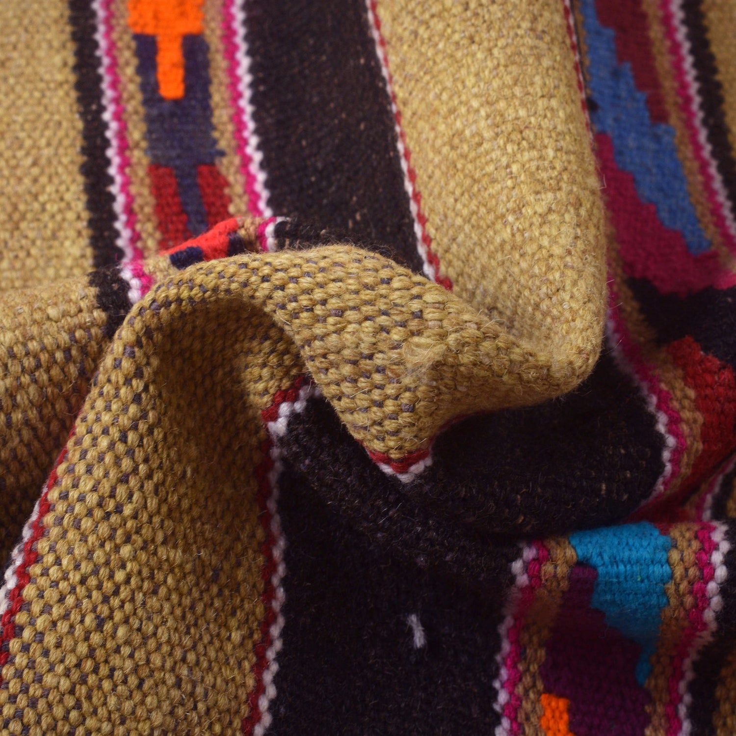 Afghan Maimana Kilim 5' 6" x 10' 0" ft / 168 x 304 cm - No. P27009