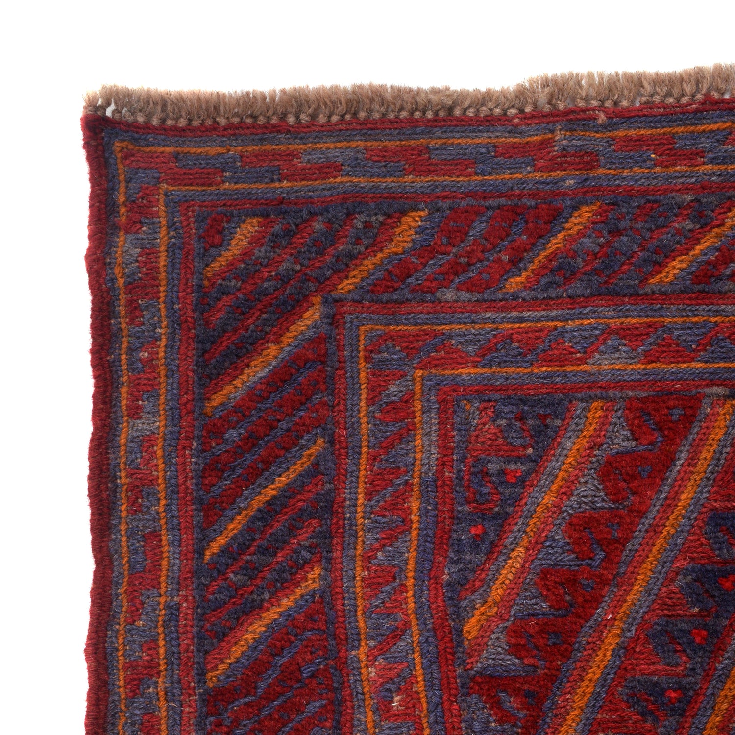 Handmade Mushwani Carpet 4' 9" x 6' 0" ft / 145 x 183 cm - No. P28030