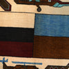 Handmade Afghan War Area Rug 3' 4" x 4' 11" ft / 101 x 150 cm - No. P28036