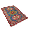 Handmade Kazak Area Rug 3' 3" x 4' 8" ft / 98 x 142 cm - No. P34045