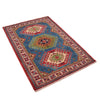 Handmade Kazak Area Rug 3' 3" x 4' 8" ft / 98 x 142 cm - No. P34045