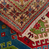 Handmade Kazak Area Rug 3' 3" x 4' 8" ft / 98 x 142 cm - No. P34045
