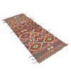 Hand Knotted Flatweave Kilim Runner 2' 5" x 6' 8" ft / 73 x 203 cm - No. P34244