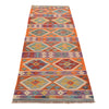 Handmade Afghan Vegetable Kilim Runner 2' 4" x 7' 8" ft / 70 x 234 cm - No. P34248